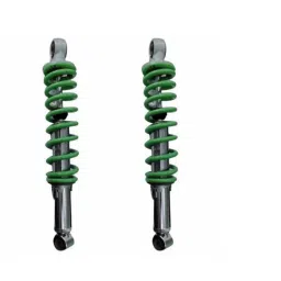 EV E-SCOOTY BACK SIDE SUSPENSION GREEN COLOUR-15