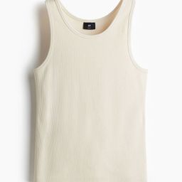 H&M Slim Fit Ribbed Vest Top-picture-1