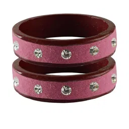 Vidhya Kangan Multi-Coloured Brass Bangles-image-53