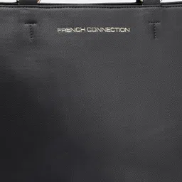 French Connection Textured Structured Handheld Bag image 2