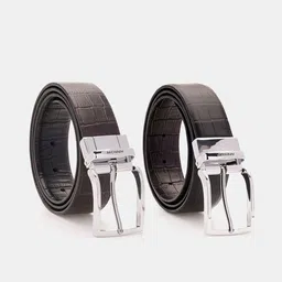 Arrow Men Leather Reversible Formal Belt-image-23