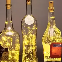 SPARK WORLD Yellow 10 Pcs Rice Shape String Lights image 3