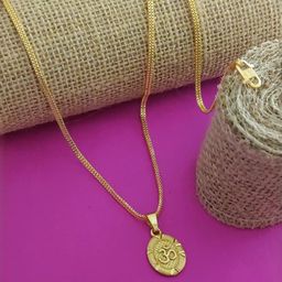 Gold Pendant set for Women-image-85
