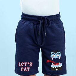 NUSYL Boys Graphic Printed Regular Fit Cotton Shorts-image-84