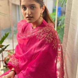 Kedar Fab Women Regular Thread Work Kurta with Salwar & With Dupatta image 4