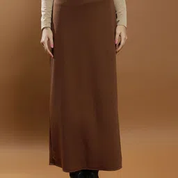 Athena Immutable Ribbed Straight Maxi Skirt-picture-17