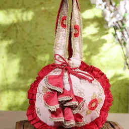 Dhrohar Embroidered Potli Clutch-29