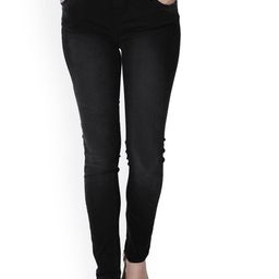 MINI KLUB Women Skinny Fit Heavy Fade Mid-Rise Jeans-image-61