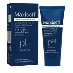 Maxisoft Men Fairness Cream with Grapeseed Oil & Hyaluronic Acid - 50 g-25