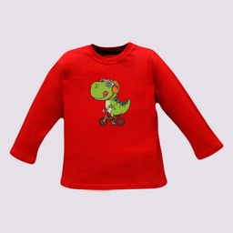 KAVEE Kids Printed Pure Cotton Applique T-shirt-image-16
