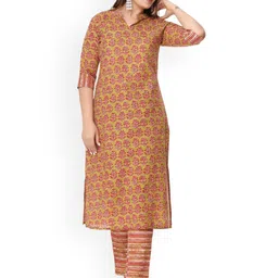 Billion Women Printed Regular Pure Cotton Kurta with Churidar-picture-57