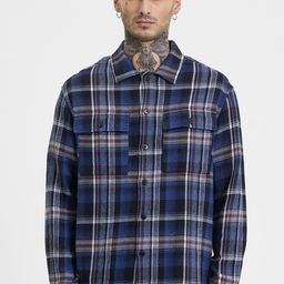 Snitch Men Checked Open Front Jacket image 5