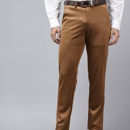 Van Heusen Men Textured Ultra Slim Fit Formal Trousers-picture-17