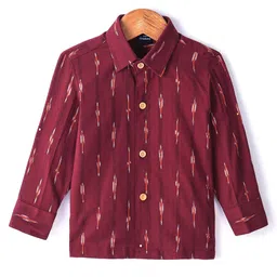 JAV CREATIONS Boys Classic Opaque Striped Casual Shirt-image-91