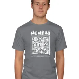 Tantra Men Graphic Printed Round Neck Cotton T-shirt-image-65