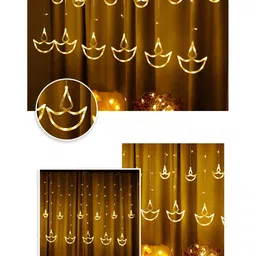 SPARK WORLD Moon Shape String Lights-17
