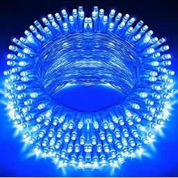 ENORMITY Blue Rice Shape String Lights image 1