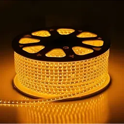 ENORMITY Yellow Rice Shape Bulb String Lights image 1