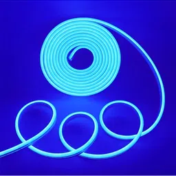 ENORMITY Blue Rice Shape String Lights-33