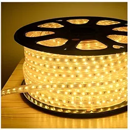 ENORMITY Yellow Rice Shape String Lights image 1