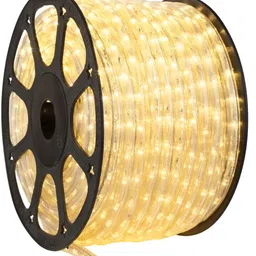 ENORMITY Yellow Rice Shape String Light image 1