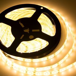 SPARK WORLD Yellow Rice-Shaped String Lights-9