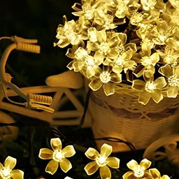 ENORMITY  Yellow Flower Shaped  LED String Lights-58