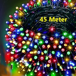 ENORMITY Blue & Green Rice Shape String Light-3