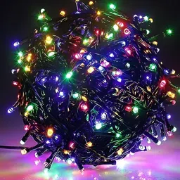 SPARK WORLD 40 Pieces Blue & Yellow LED String Lights-53
