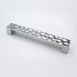 Rab Silver Toned Glossy Finish Door Handle-image-90