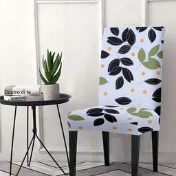 Cortina Multicolour Floral Printed Chair Slip Cover-38