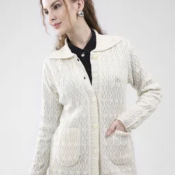 Monte Carlo Women Woollen Cardigan-image-93