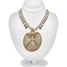 Sangria Round Artificial Beads Beaded Necklace-picture-18