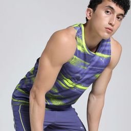 Puma Men dryCELL VELOCITY All-Over Printed Running T-Shirt-image-1
