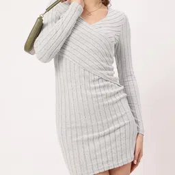 DressBerry Mini Maven Self-Striped Wrap Dress-image-59