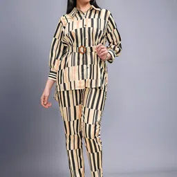 Moda Rapido Printed Shirt With Trousers-image-0