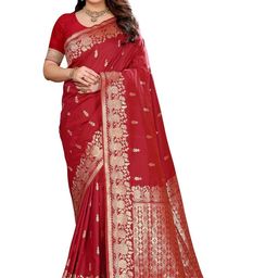 Moda Rapido Woven Design Zari Heavy Work Banarasi Saree-picture-10