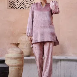 RangDeep Sequin-Embellised Top With Trousers-image-9