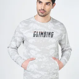 Ajile by Pantaloons Men Typography Printed Sweatshirt-image-51