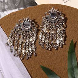 VENI Contemporary Drop Earrings-image-60