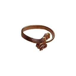 kesar zems Women Gold Ethnic Gold-Plated Copper Finger Ring-image-74