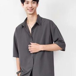 StyleCast Spread Collar Cotton Casual Shirt-image-37