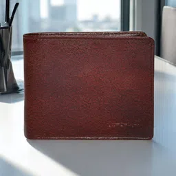 OLIVE MIST Men Leather Two Fold Wallet-10