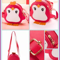 Tinker Squad PU Structured Sling Bag with Applique image 2