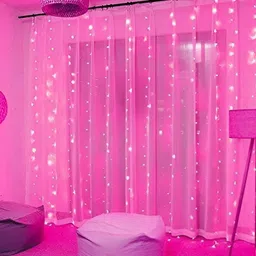 SPARK WORLD Pink LED String Lights image 5
