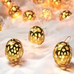 SPARK WORLD Yellow LED Ball String Lights image 5