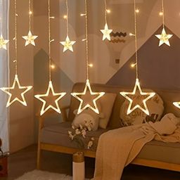 SPARK WORLD Yellow Star Shape String Lights image 2