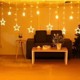ENORMITY Yellow Star Shape String Lights image 2