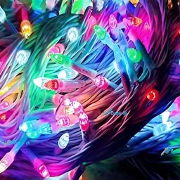 SPARK WORLD Blue & Pink LED String Lights image 3