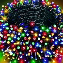SPARK WORLD Blue & Green 42 LED String Lights image 5